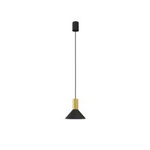 Hermonos_a oprawa wiszaca GU10 10W czarno/złota